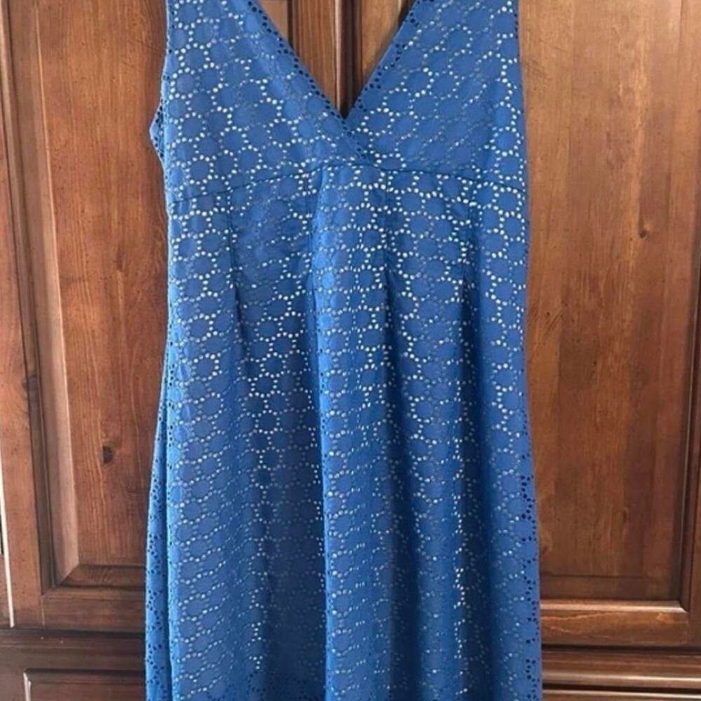 Source-unknown Women's Blue and Navy Dress